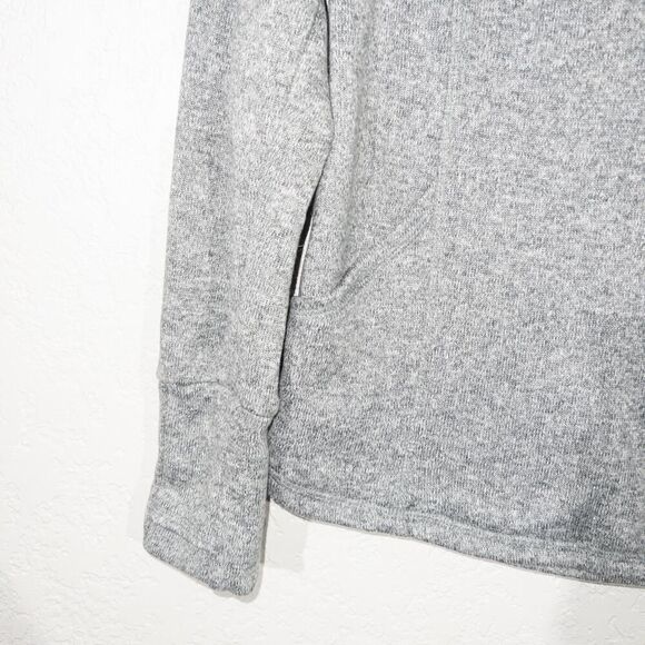 Tek Gear Gray Long Sleeve Mock Neck Sweater Size Large - Picture 2 of 7